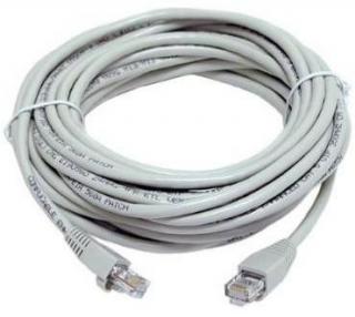 Premium Line Cabling CAT5E 15m Molded UTP Patch Cable - Grey Photo