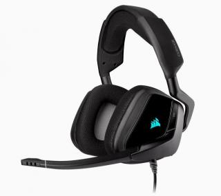Corsair Void RGB Elite USB Premium 7.1 Surround Sound Gaming Headset - Carbon Photo