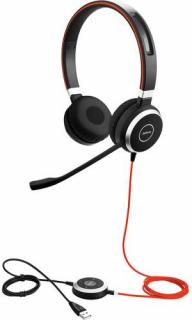 Jabra Evolve 40 UC Stereo Corded USB Headset For VoiP Softphone Photo
