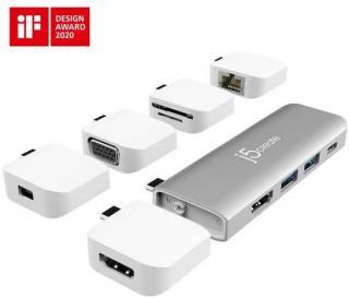 J5 Create UltraDrive Kit JCD389 USB-C 11-in-1 Multi-Display Modular Dock Photo