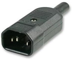 Unbranded IEC Male Kettle Plug Photo