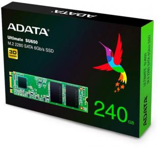Adata Ultimate SU650 240GB M.2 2280 Solid State Drive Photo