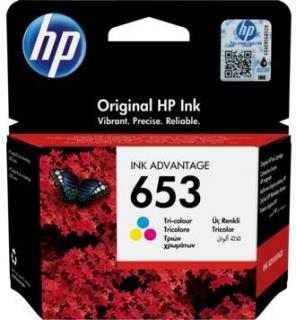 HP 653 Tri-color Original Ink Advantage Cartridge Photo