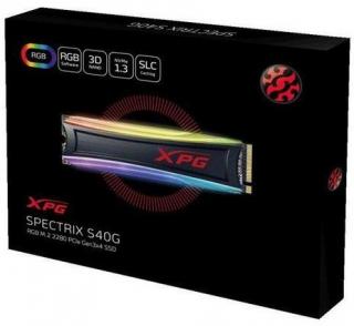 Adata Spectrix S40G RGB 512GB M.2 2280 Solid State Drive Photo