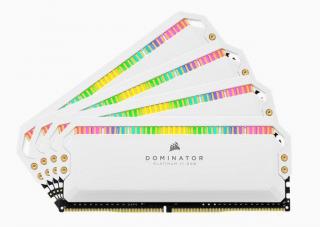 Corsair Dominator Platinum RGB 4 x 16GB 3600MHz DDR4 Desktop Memory Kit (CMT64GX4M4K3600C18W) Photo
