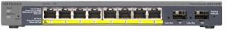 Netgear GS110TPv3 8-Port PoE Layer 3 Smart Managed Pro Gigabit Switch with 2x SFP Slots Photo