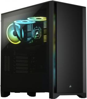 Corsair 4000D Tempered Glass Mid Tower Chassis - Black Photo