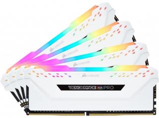 Corsair Vengeance RGB Pro 4 x 8GB 3600MHz DDR4 Desktop Memory Kit - White (CMW32GX4M4C3600C18W) Photo