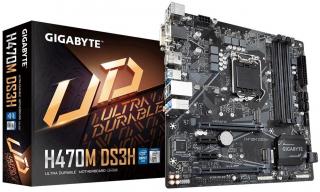 Gigabyte UD Series Intel H470 Socket LGA1200 Micro ATX Motherboard (H470M DS3H) Photo