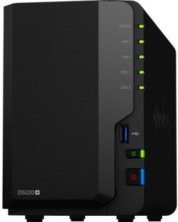 Synology DiskStation DS220+ 2-Bay Network Attached Storage (NAS) Photo