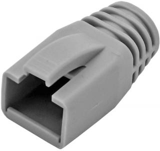 Linkbasic Grey Boots for RJ45-6FTP - Single Photo