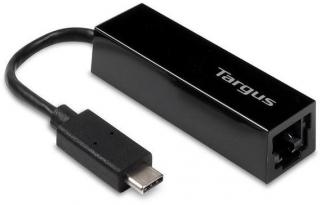 Targus ACA930EUZ USB-C to Gigabit Ethernet Adapter - Black Photo