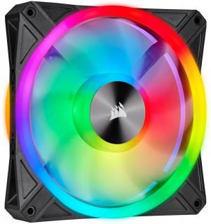 Corsair iCUE QL140 RGB 140mm PWM Single Fan - Black Frame Photo