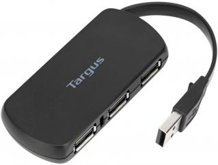 Targus ACH114EU 4-Port USB Hub - Black Photo