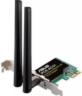 Asus PCE-AC51 Dual-Band Wireless-AC750 PCI-E Adapter Photo