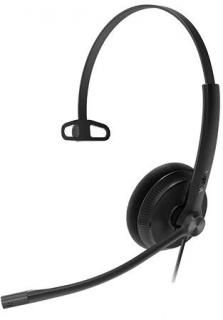 Yealink UH34 Lite On-Ear USB Mono Headset - Black Photo
