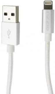 Gizzu 1.2m USB To Lightning Braided Cable - White Photo