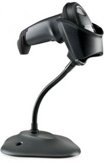 Zebra LI2208 1D Handheld Barcode Scanner w/Stand + USB Kit - Black Photo