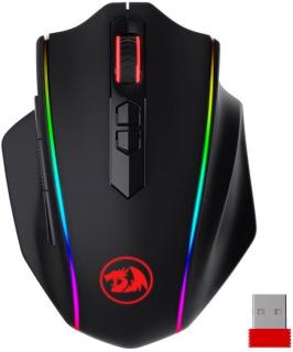 Redragon M686 Vampire Elite 16000DPI Wireless RGB Gaming Mouse – Black Photo