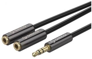Orico 1 x 3.5mm (Male) to 2 x 3.5mm (Female) Audio Splitter Photo