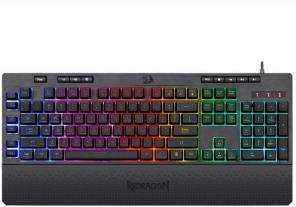 Redragon K512 Shiva Membrane RGB Gaming Keyboard - Black Photo