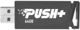 Patriot Push Plus 64GB USB3.2 Flash Drive – Grey Photo
