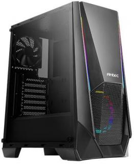 Antec NX Series NX310 Tempered Glass Mid Tower Chassis - Black Photo