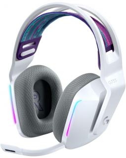 Logitech G series G733 Wireless RGB Gaming Headset - White Photo