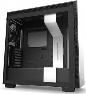 NZXT H710i Windowed Mid Tower Chassis - Matte White/Black Photo