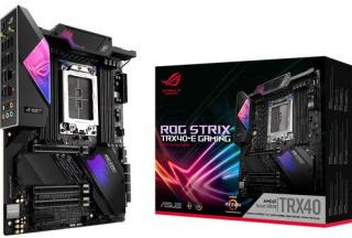Asus ROG Series AMD TRX4  ATX Motherboard (ASUS ROG STRIX TRX40-E GAMING) Photo