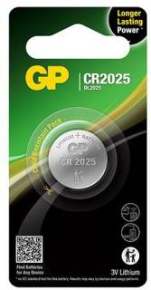 GP Lithium Coin CR2025 Battery - 1 Pack Photo
