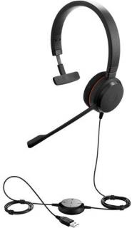 Jabra Evolve 20 UC Mono Corded USB Headset For VoiP Softphone Photo