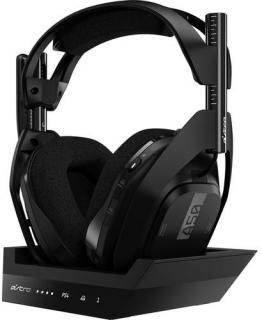 Logitech Astro A50 Wireless Gaming Headset - Black Photo