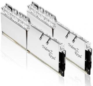 G.Skill Trident Z Royal 2 x 8GB 3600MHz DDR4 Desktop Memory Kit - Silver (F4-3600C18D-16GTRS) Photo