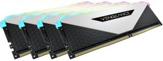 Corsair Vengeance RGB RT 4 x 16GB 3200MHz DDR4 Desktop Memory Kit - White (CMN64GX4M4Z3200C16W) Photo