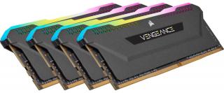 Corsair Vengeance RGB Pro SL 4 x 16GB 3200MHz DDR4 Desktop Memory Kit - Black (CMH64GX4M4E3200C16) Photo