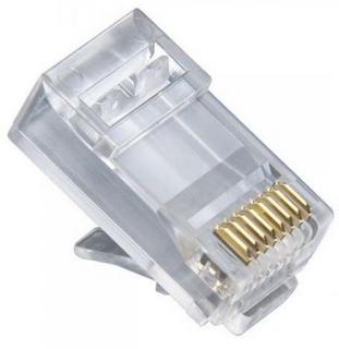 Microworld CAT6 RJ45 Connectors - 100 Pack Photo