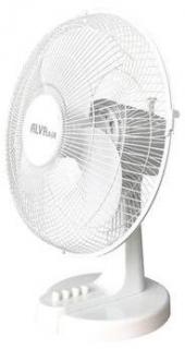 Alva Air 30cm Plastic Desk Fan (White) Photo