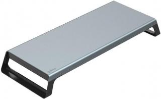 Orico HSQ-01 Aluminum Desktop Monitor Stand - Grey Photo