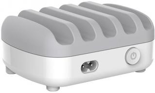 Orico DUK-5P 5-Port 40W USB 3.0 Wall Charging Station – White Photo