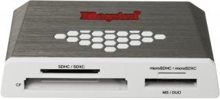 Kingston FCR-HS4 USB 3.0 High-Speed Card Reader for CF, SD, MicroSD Photo