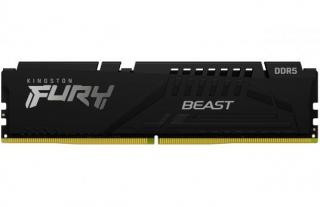Kingston Fury Beast Black 16GB 4800MHz DDR5 Desktop Memory Module - Black (KF548C38BB-16) Photo