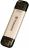 Transcend JetFlash 930C 512GB USB 3.2 2-In-1 Flash Drive - Gold Photo
