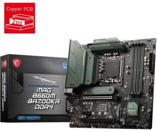 MSI MAG Series Intel B660 LGA1700 Micro-ATX Motherboard (MAG B660M BAZOOKA DDR4) Photo