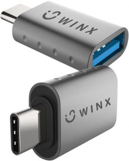 WINX Link Simple Type-C to Female USB OTG Adapter (Dual Pack) Photo