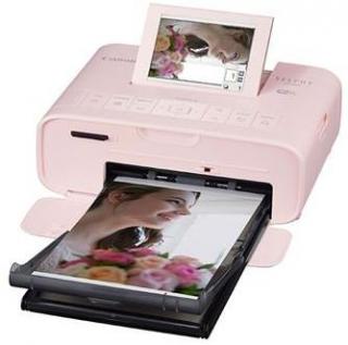 Canon SELPHY CP1300 Portable Wi-Fi Photo Printer - Pink Photo