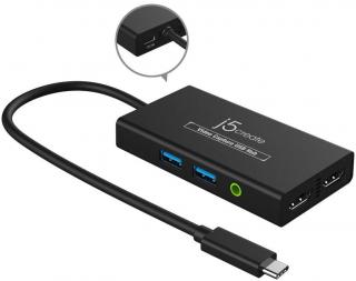 J5 Create JVA01 Video Capture 60W PD3.0 USB Type C Multi-Port Hub Photo